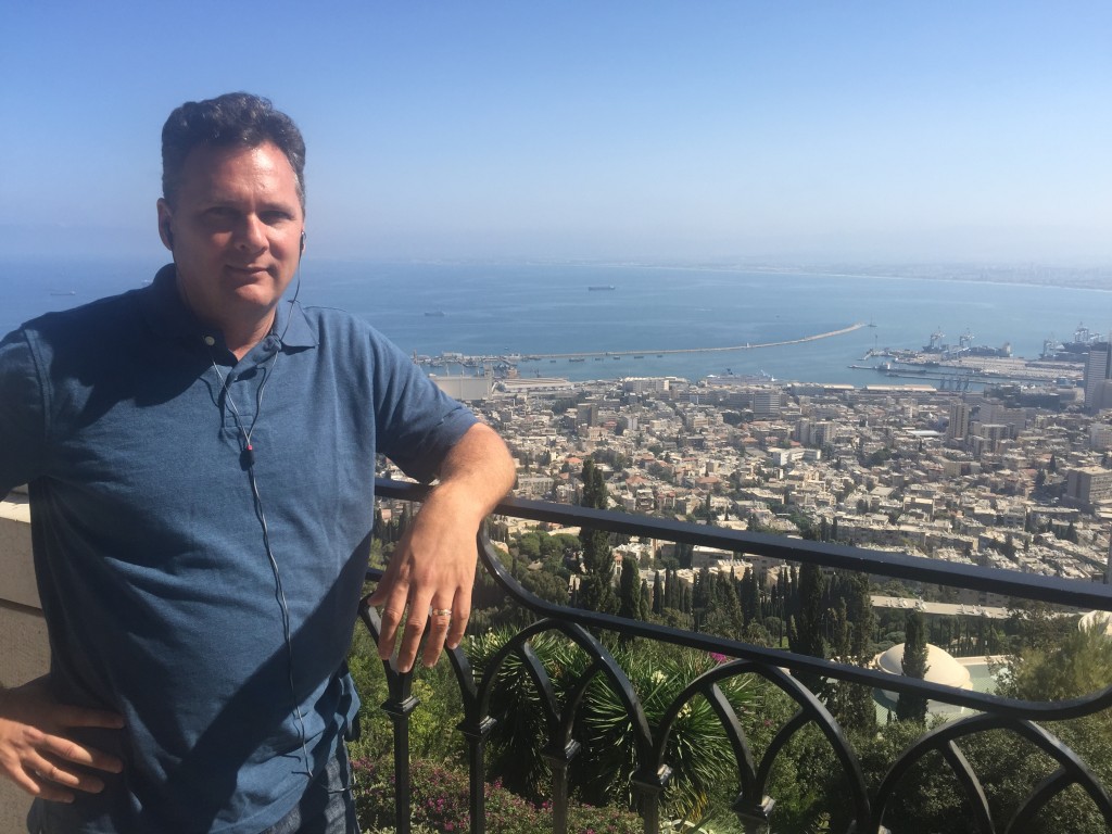 Israel 23 Haifa in the background