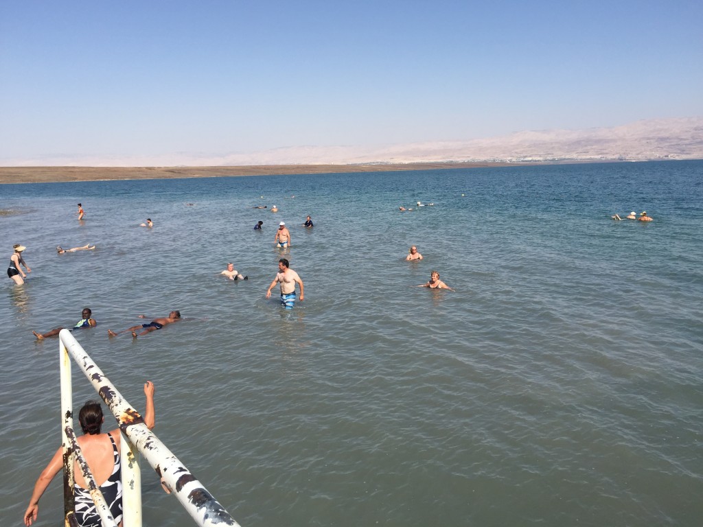 Israel 35 Walking like a Movie Star out of the Dead Sea